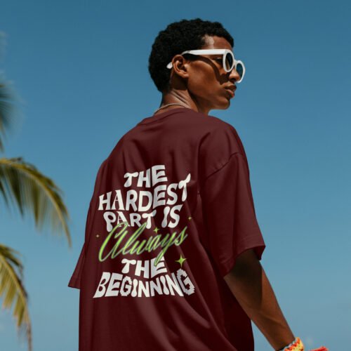 THE HARDEST PART | OVERSIZED FIT MEN